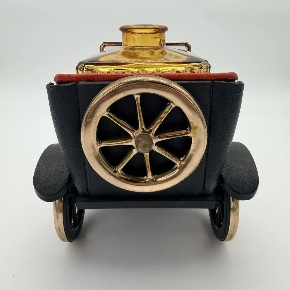 Vintage 1960's Ford Model T 1915 Liquor Decanter Japan Music Box Bar Ware